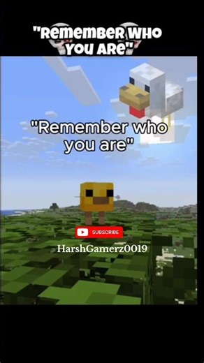 "Remember who you are!!!!" #minecraft #edit #minecraftshorts #minecraftnewmob #minecraftedit