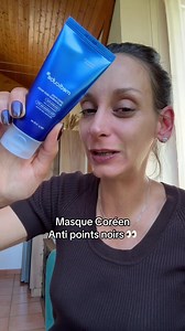 Masque bleu anti points noirs — résultats visibles et études