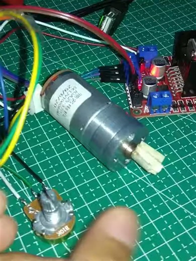 Kontrol Posisi Motor DC Encoder dengan PID Arduino
