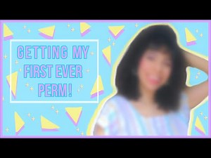 Getting My First Ever Perm! | At a RETRO Salon
