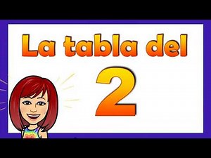 TABLA DEL 2 👉 Aprende la tabla de multiplicar del 2 📌Video educativo