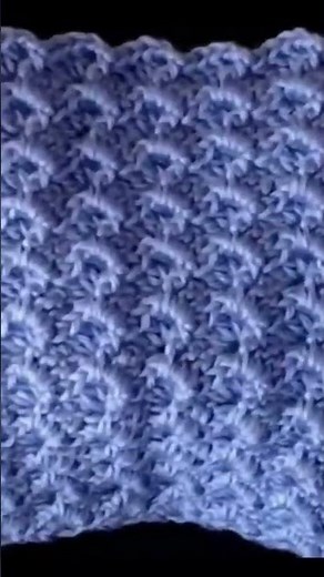 Crochet WAVES stitch. EASY Crochet that gives a stunning blanket. Full video on my channel
