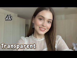 4k Try-On Haul See Everything | Transparent Dress, Lingerie & Bikini Try-On Haul With Me (2025) #18