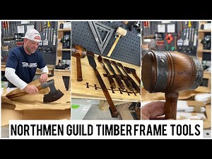 The coolest handmade timber frame tools from @northmenguild