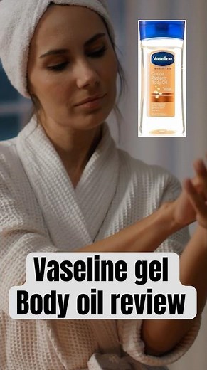 Vaseline gel body oil review #vaseline #bodylotion