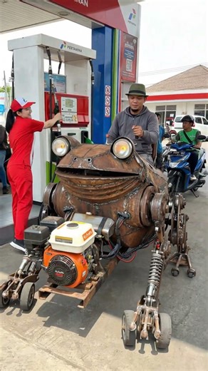 Robot Frog Vehicle #robotfrog