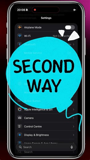 2 Ways to Turn On Airplane Mode on iPhone