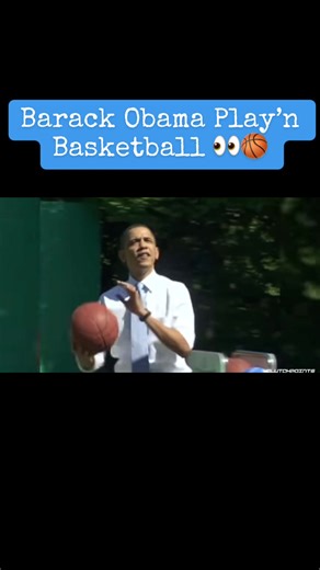 Barack Obama Playing Basketball Highlights