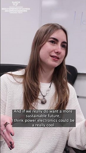 Career Plans with an Electrical Engineering degree with Sofia! #shorts #engineering #virginiatech