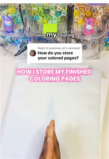 Cómo organizo mis páginas para colorear terminadas