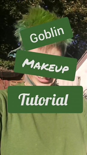 Goblin Makeup Tutorial for Halloween