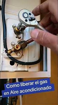release gas to air conditioner