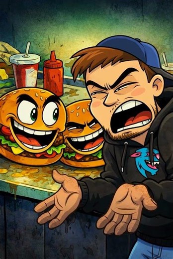 MrBeast vs Evil Burgers… This Got DARK 🍔😳 #shorts