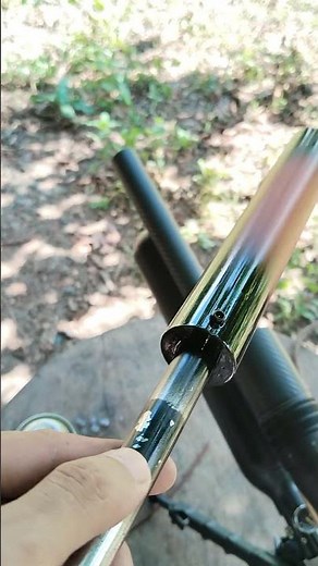 Another one☺ 8" pvc silencer for airgun #diy #remix