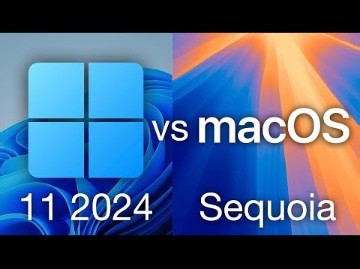 【Nobel Tech】2024年的Win11和MacOS Sequoia预览版对比