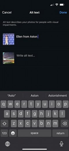 How to add alt text on your Instagram posts