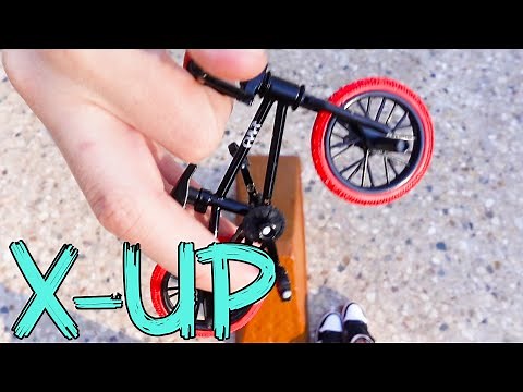 BMX Dirt Basic X-Up Trick | BMX Finger tutorials | Tech Deck BMX Cult | Flick Tricks | Flick Trix