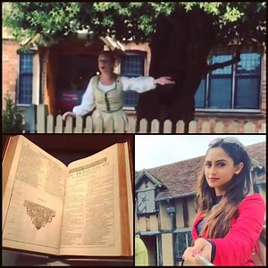 What's in a name? that which we call a rose By any other name would smell as sweet. 15th May 2015 at Shakespeare's Birthplace in Henley Street, Stratford, England. What an experience it was to walk around in his birth place , too see his birth-room and to watch actors enact Romeo and Juliet right at his birthplace !!!! #RomeoAndJuilet For never was a story of more woe than this of Juliet and her Romeo. | Krystle Dsouza