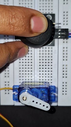 Servo precision test 😌 | Arduino #arduino #arduinonano #arduinoproject #diy #servo #shorts