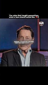 Peter Cullen Didn’t Just Voice Optimus Prime… He Defined Him ❤️🕊️