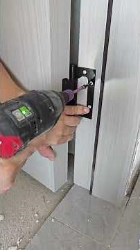 Installing a door is not difficult. Hang and adjust the gap with this method for twice the result.