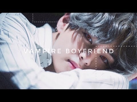 BTS ASMR | Vampire Boyfriend Taehyung | FAKE SUBS | kiss