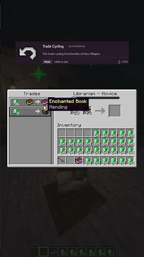 Minecraft Best Trading Mod #shorts