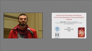 [ROSCon 2014] Enrico Hoffman: Control and perception architecture for the tele-operation of the humanoid robot COMAN