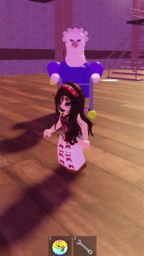 How is she faster than me? #roblox