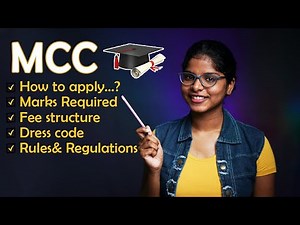 Watch this If u wanna join in MCC | How to apply?| Fees structure of Mcc| Rules and regulations