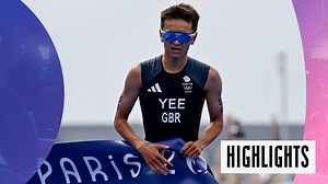 Paris 2024: Highlights of Alex Yee's gold in the men's triathlon