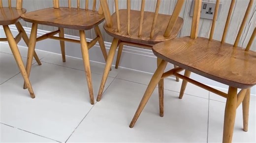 Set of 4 Vintage Ercol Model 400 Windsor Dining Chairs – 1960s - Etsy UK
