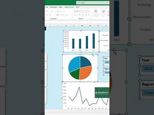 Create Interactive Excel Dashboards in 10 Minutes 📊