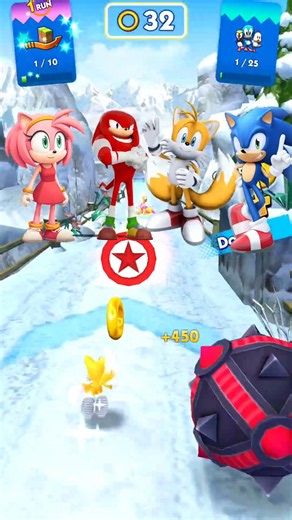 Amy 🆚 Knuckle 🆚 Tails 🆚 Sonic The Hedgehog Gameplay - Who Is Best?🤔#shorts