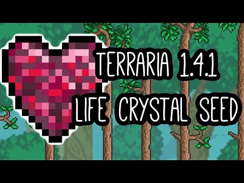 Terraria 1.4.1 Life Crystal World Seed