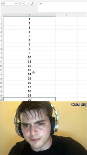 Stop Typing Numbers Manually in Excel! 🛑 #shorts #excel #officehacks #spreadsheetmagic #excelhacks