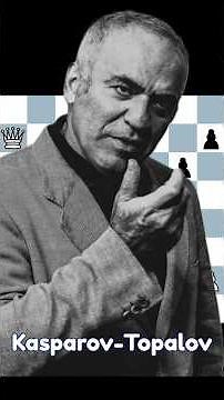 Best chess game ever played : Kasparov's immortal