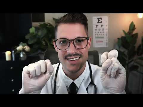 ASMR | *Comforting Male Doctor* Realistic Cranial Nerve Exam Binaural