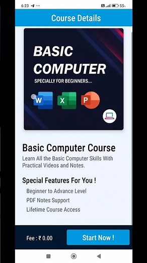 Learn the Basic Computer Course in Hindi #laptop #computer #pc #app #learn #viral #reels #shorts