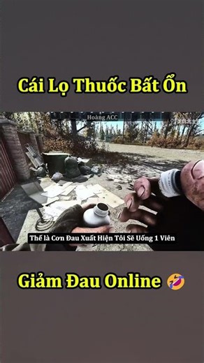 The Magical but Unstable Painkiller in the Game 🤣 #shorts