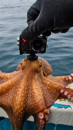 Octopus POV: The Secret Colony 🥚 #nature #documentary #octopus #pov #underwater #new #ai