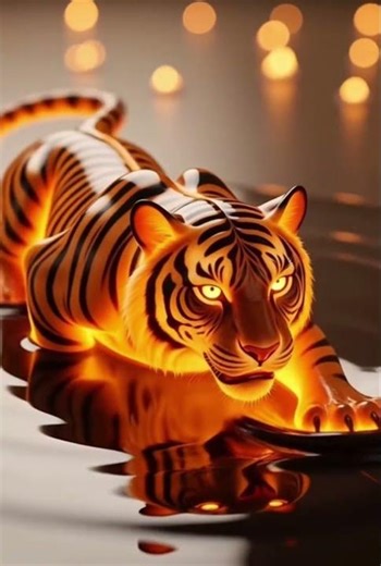 Fire Tiger ASMR | @HunterstoryYT