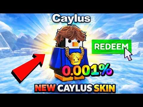 How To Get The NEW CAYLUS Skin In KNOCKOUT🐧 Roblox