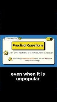3 Powerful Questions That Will Boost Your Courage Today! #biblestudy #lesson1 #shorts
