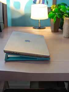 Laptop Stand 3D Printed Low Profile, Elevated Laptop Pedestal - Etsy