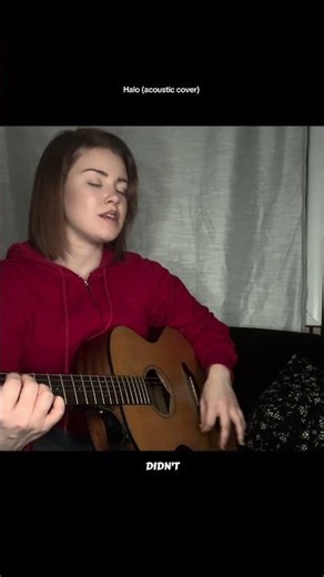 Just for fun. A cover of “Halo” by Beyoncé. (Acoustic cover) #beyonce #cover #acoustic #fyp