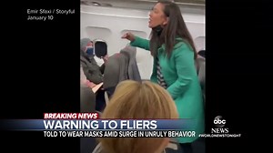 WARNING TO FLIERS: The FAA is reporting an alarming increase in alleged unruly passenger incidents—about 2,500 reports since the start of the year. Gio Benitez reports as the agency proposes a slew of fines for these travelers and urges passengers to wear masks. https://abcn.ws/2sqOnKn | ABC World News Tonight with David Muir