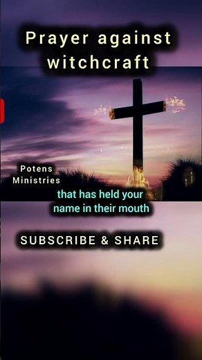 Destroy Witchcraft: Prophetic Prayer for Breaking Curses and Restoring Your Destiny #dailyprayer