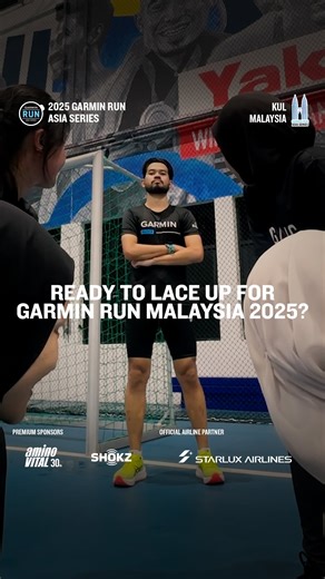 [Garmin Run Asia Series 2025] All ready to lace up for the run? We’re only 5 days away. Pumped yet? We are. 📍 Dataran Putrajaya 📅 2 November 2025 🎽 10KM / 21KM See you at the starting line. #GarminRunAsiaSeries2025 #FromZeroToHero #BeatYesterdayMY #GarminMalaysia | Garmin Malaysia