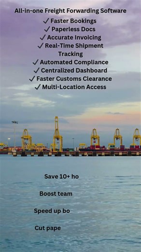 freight forwarding Software – Run Operation 2× Faster #freightforwarding #logistics #freightsoftware
